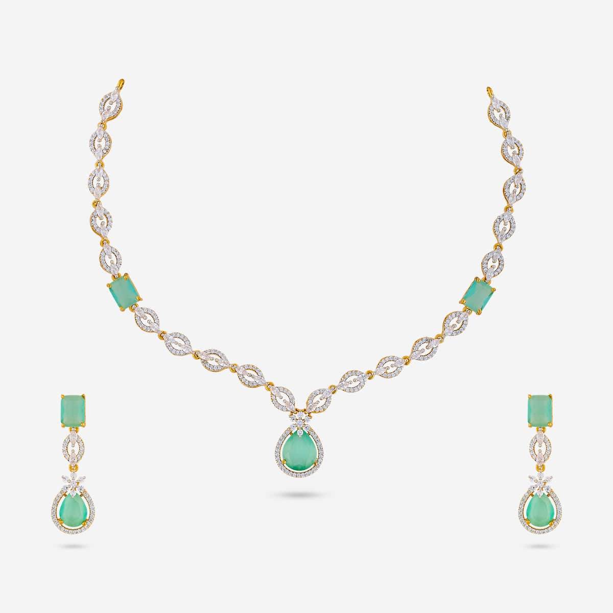 Zircon Necklace Zircon Necklace 190829