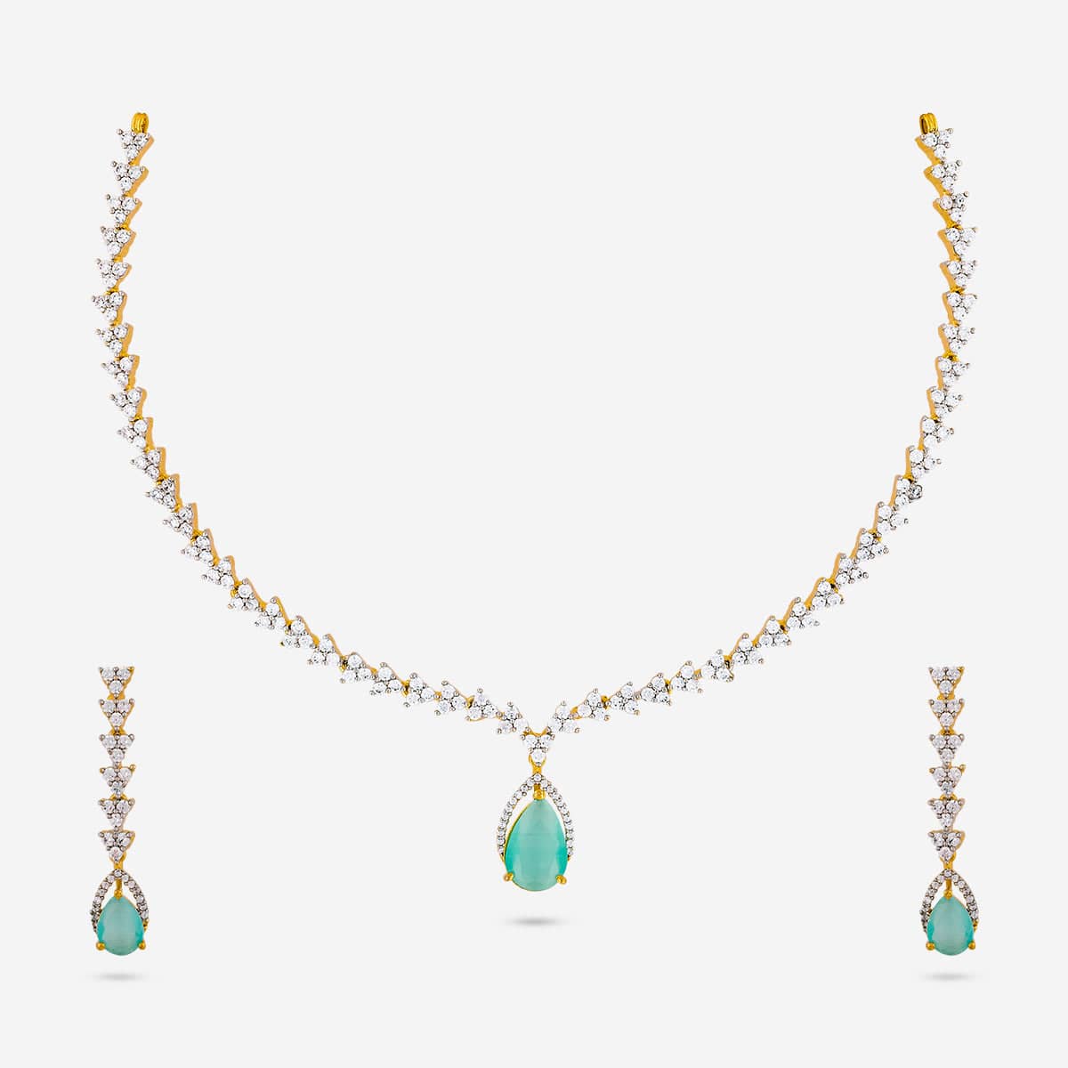 Zircon Necklace Zircon Necklace 190840