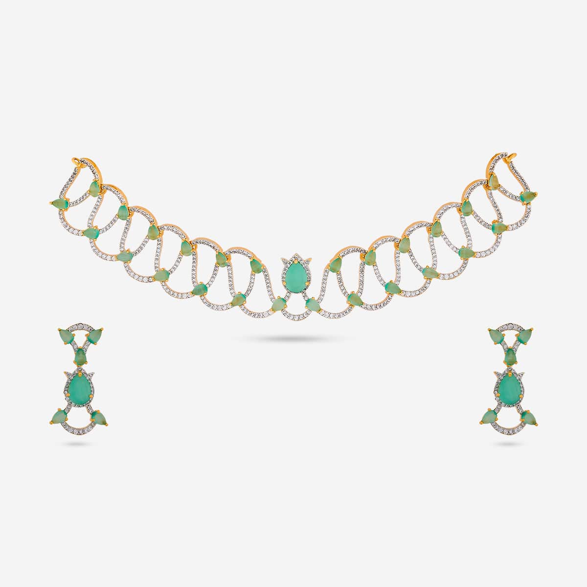 Zircon Necklace Zircon Necklace 191696