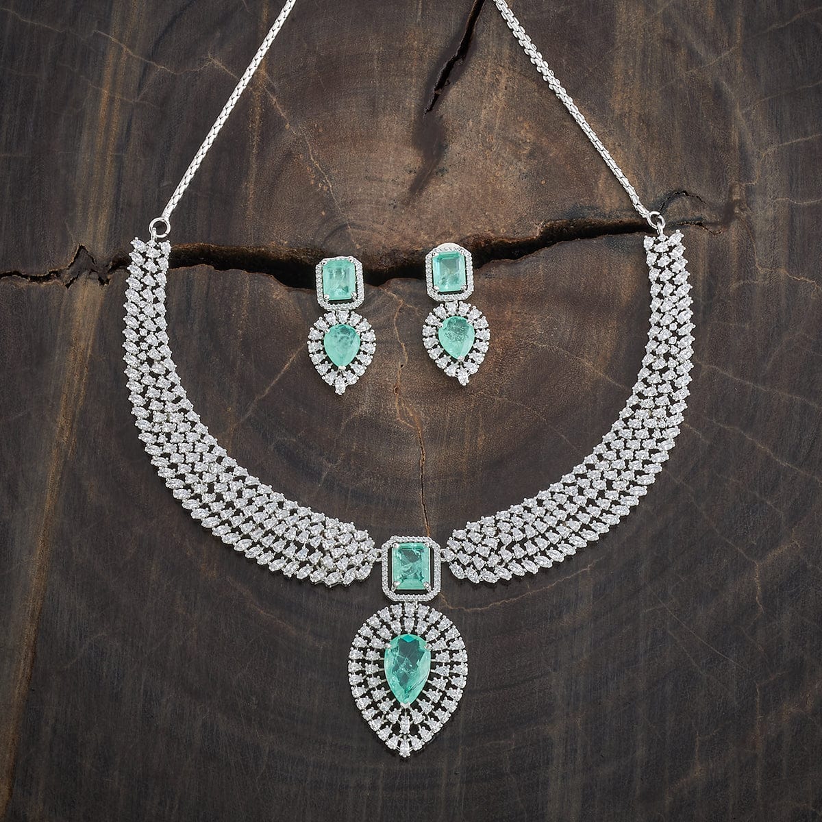 Zircon Necklace Zircon Necklace 180693