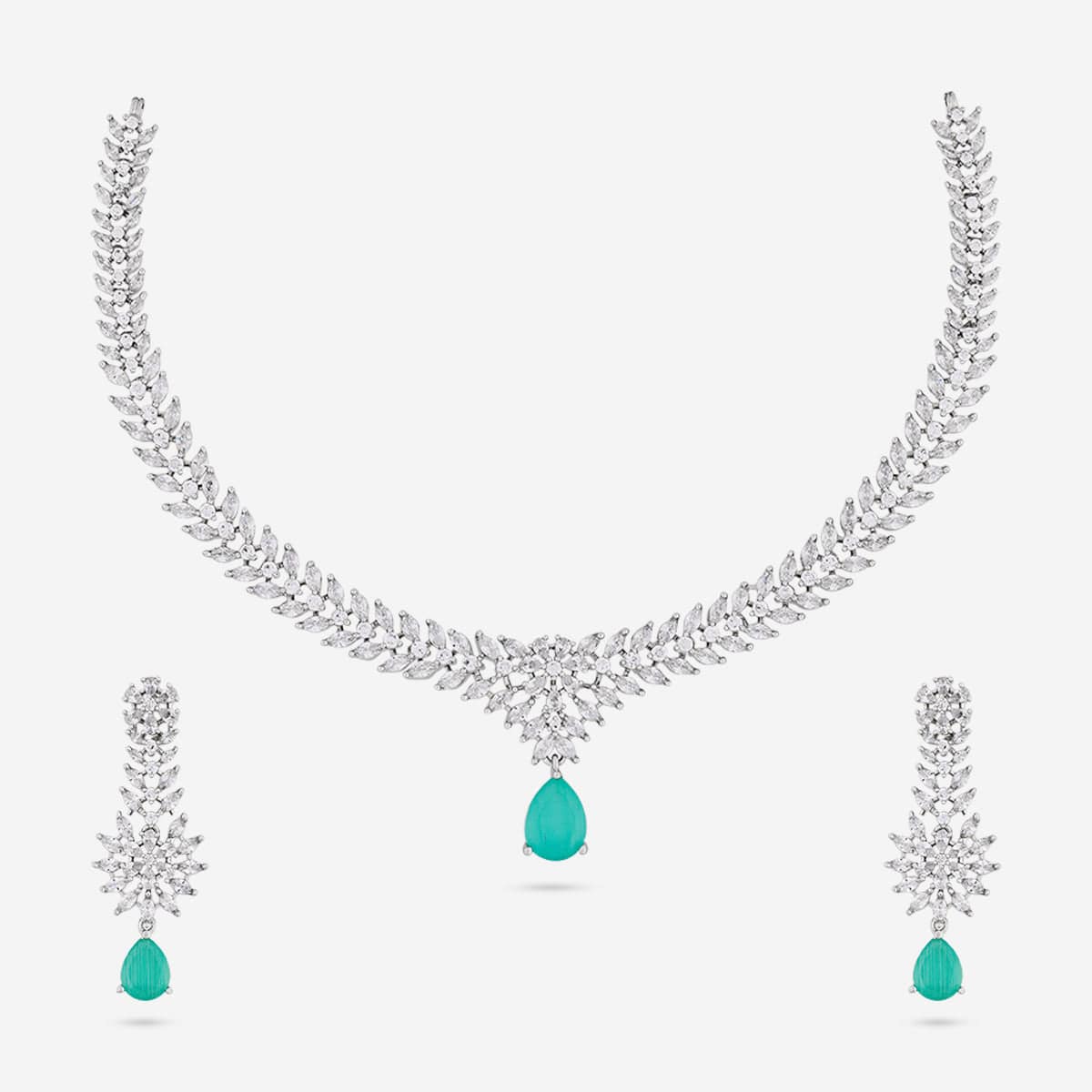 Zircon Necklace Zircon Necklace 190823