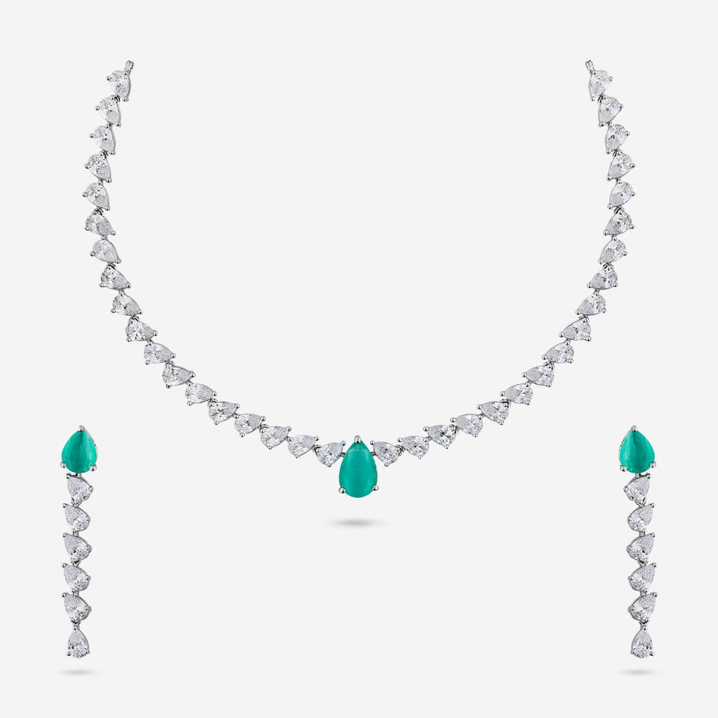 Zircon Necklace Zircon Necklace 190839