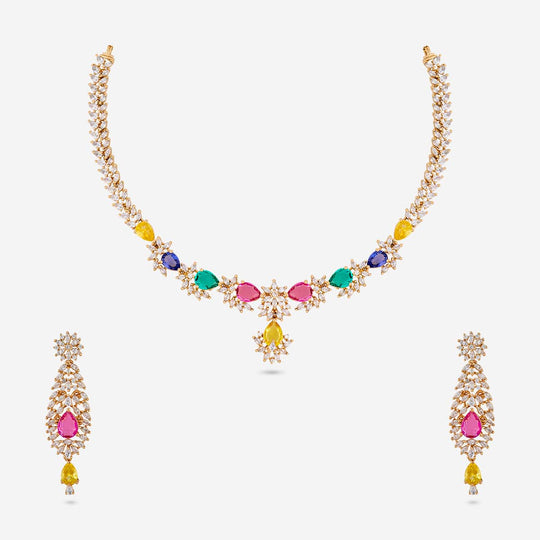 Zircon Necklace Zircon Necklace 202235