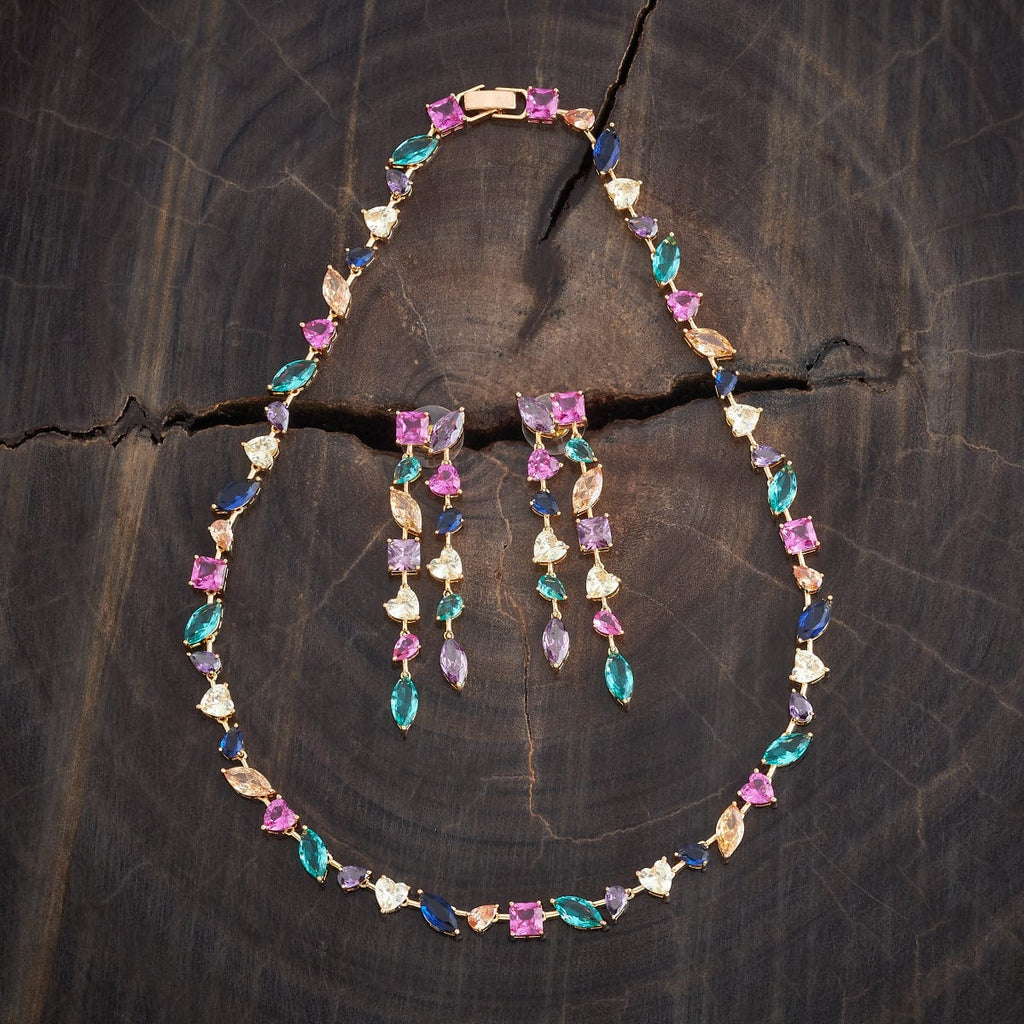 Zircon Necklace Zircon Necklace 180045