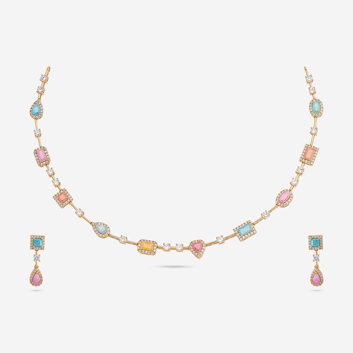 Zircon Necklace Zircon Necklace 185108