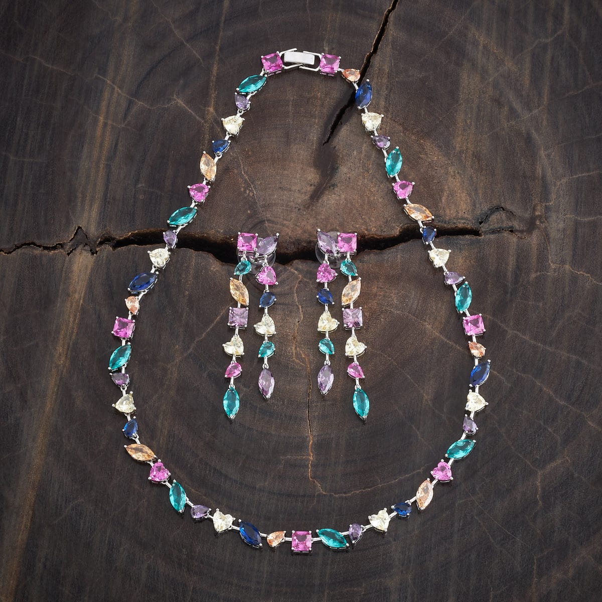 Zircon Necklace Zircon Necklace 180045