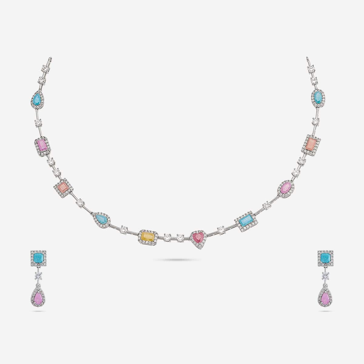 Zircon Necklace Zircon Necklace 185108