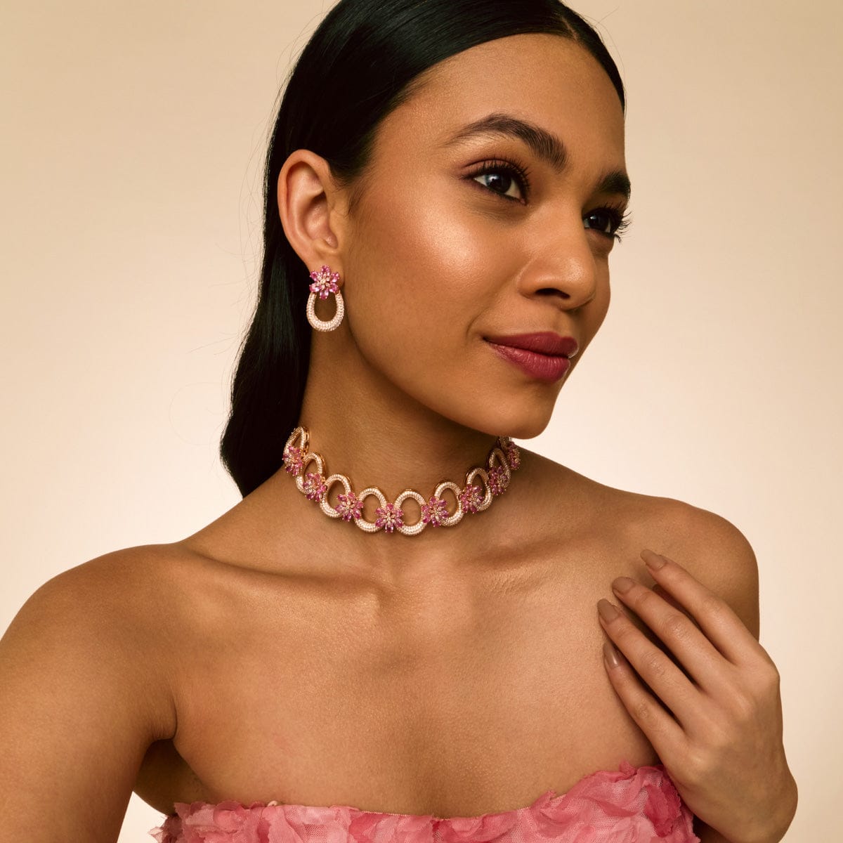 Zircon Necklace Zircon Necklace 192386