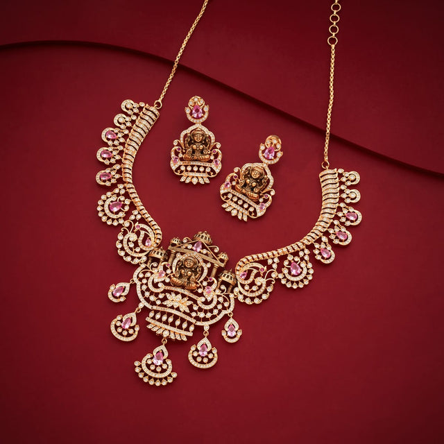 Zircon Necklace Zircon Necklace 200402