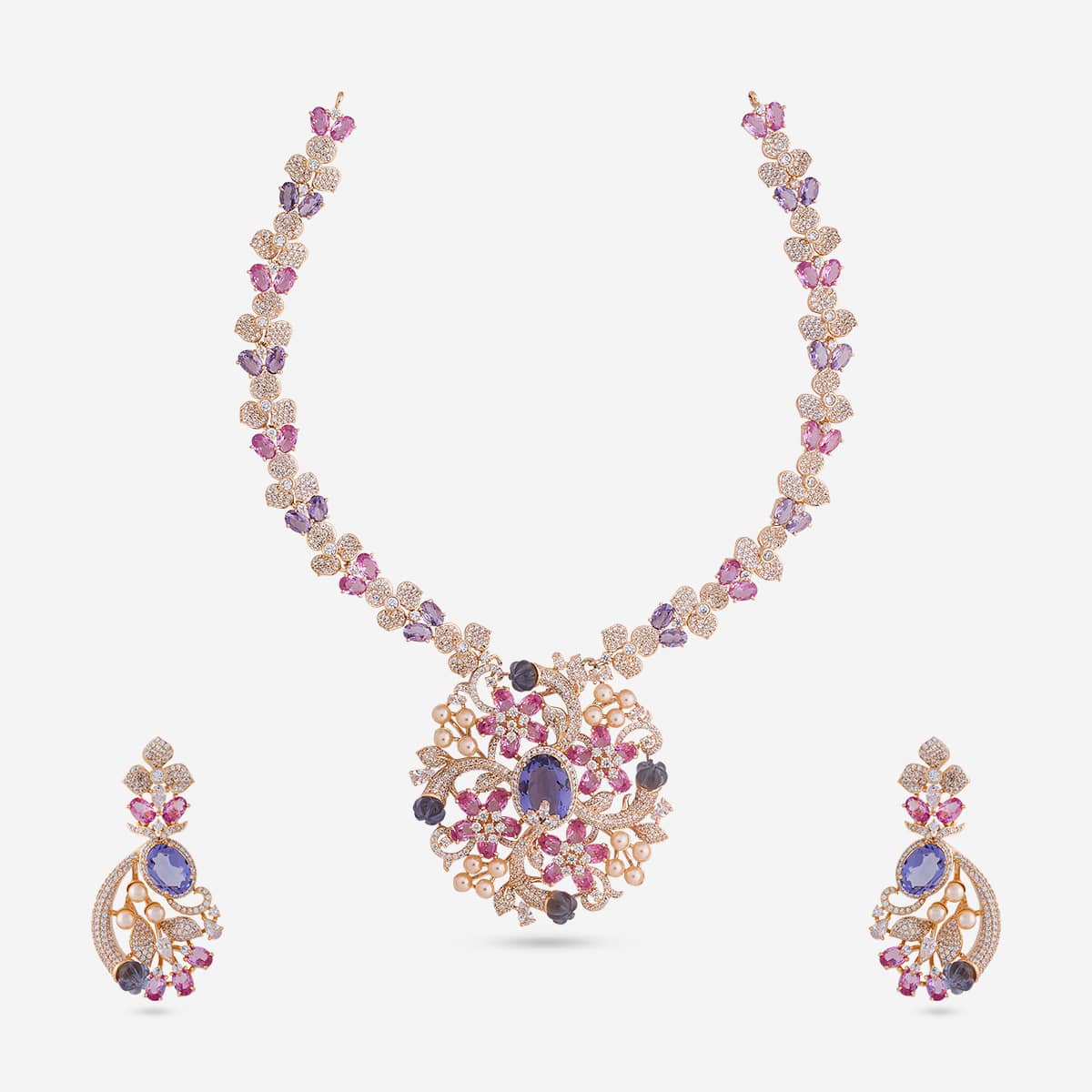 Zircon Necklace Zircon Necklace 192401