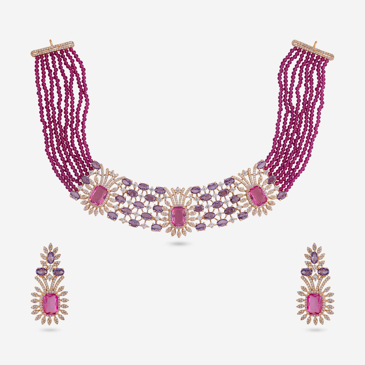 Zircon Necklace Zircon Necklace 201487