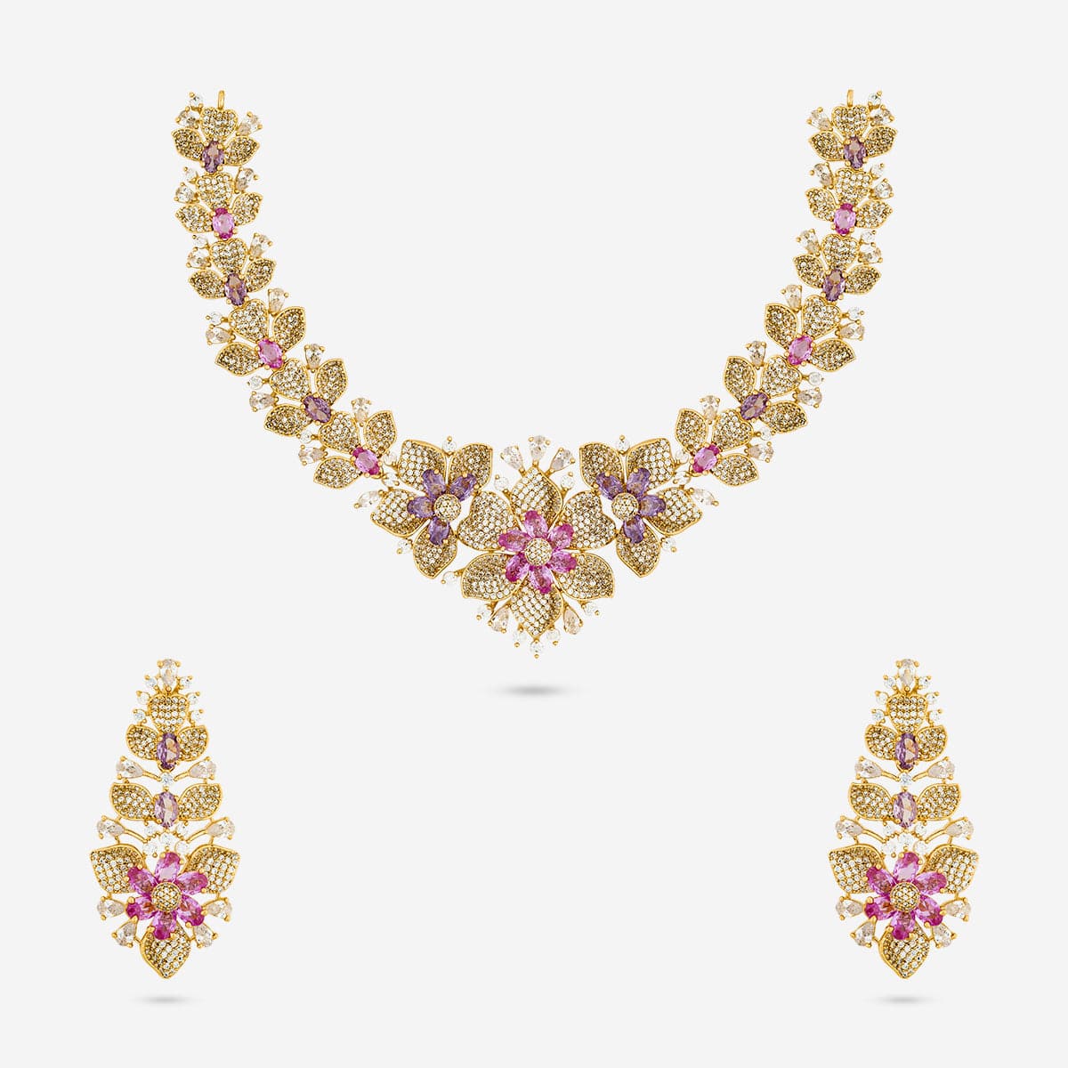 Zircon Necklace Zircon Necklace 192402