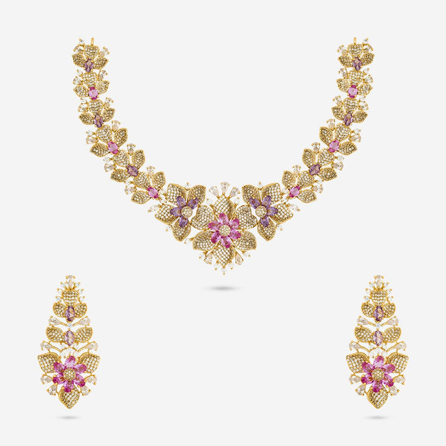 Zircon Necklace Zircon Necklace 192402