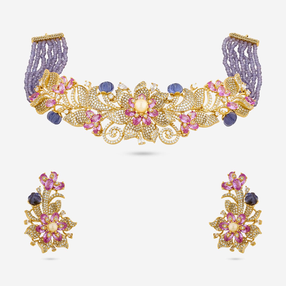 Zircon Necklace Zircon Necklace 192404