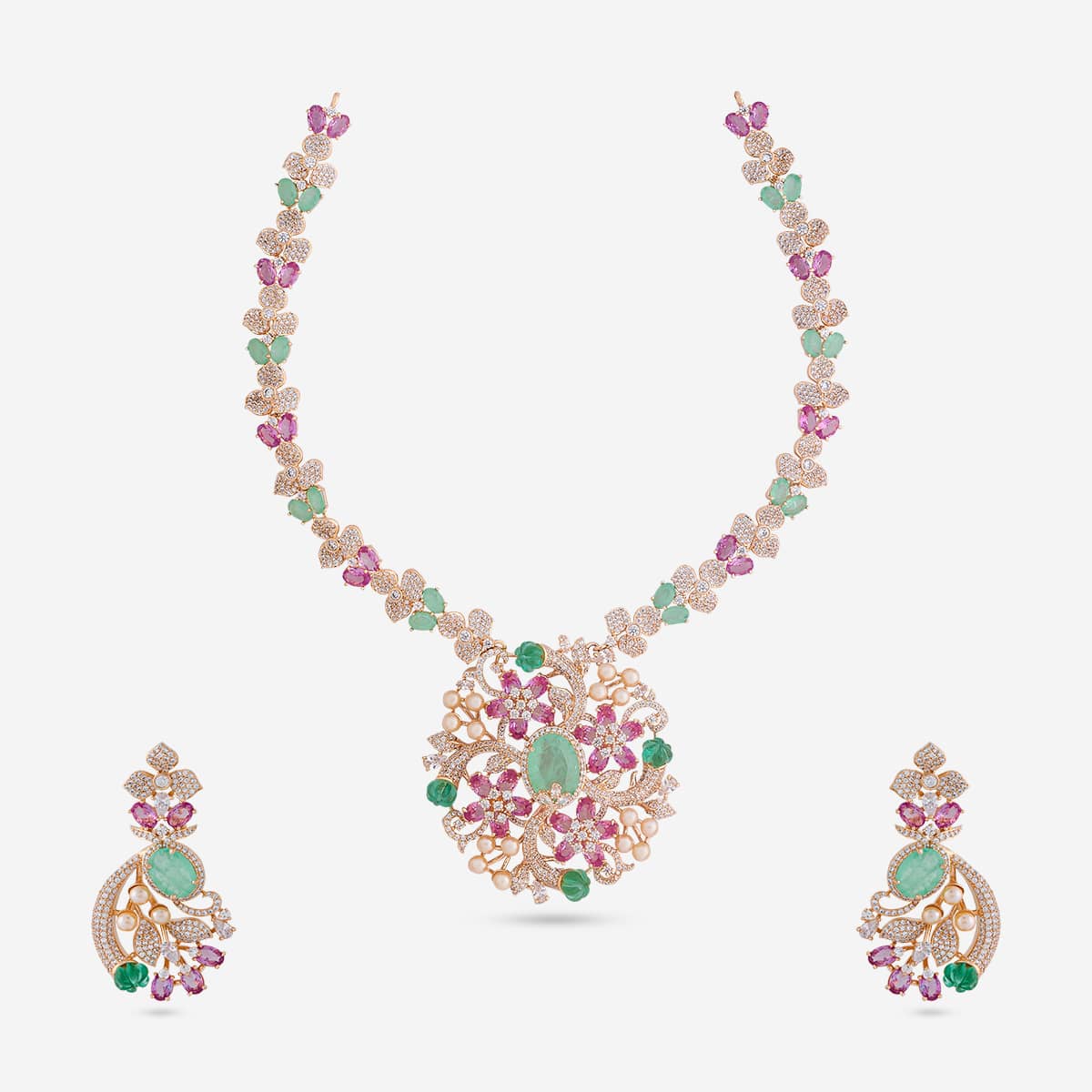 Zircon Necklace Zircon Necklace 192401