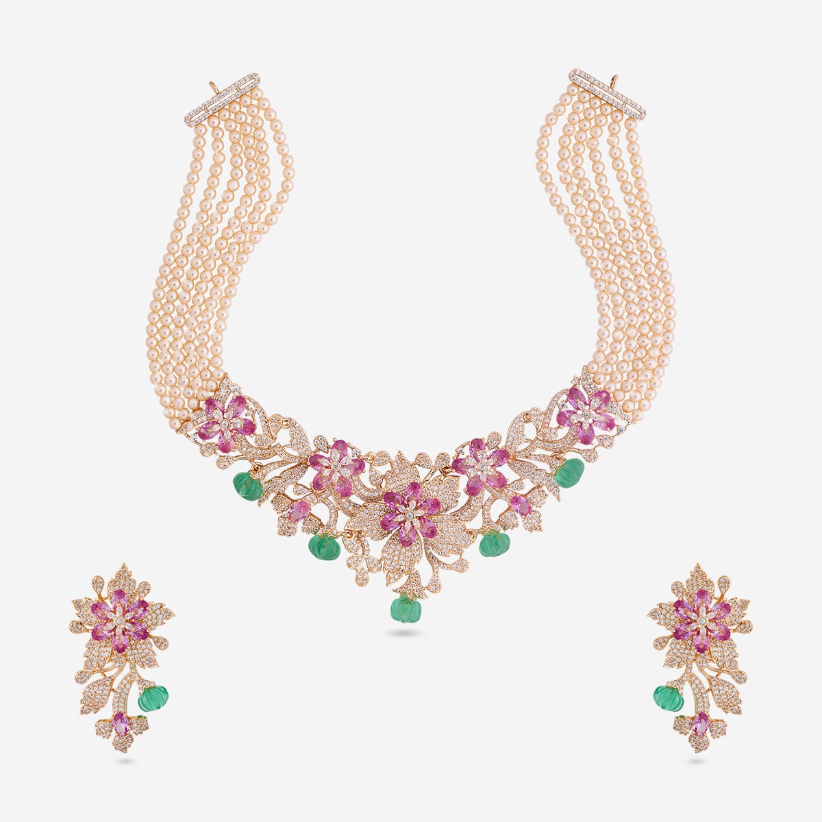 Zircon Necklace Zircon Necklace 192408