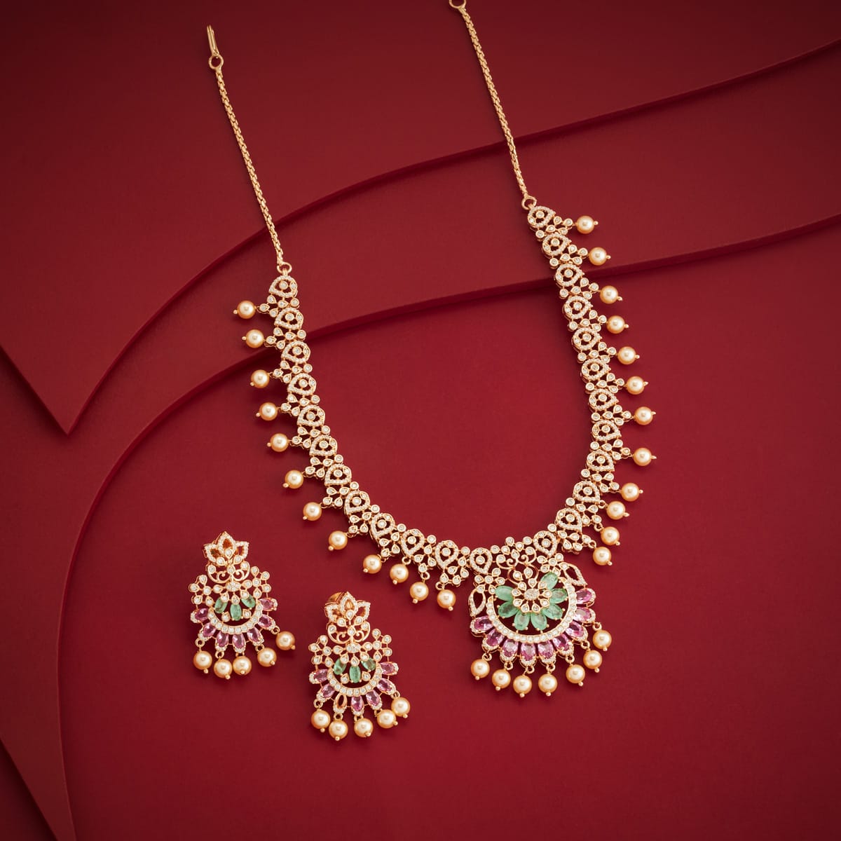 Zircon Necklace Zircon Necklace 200274