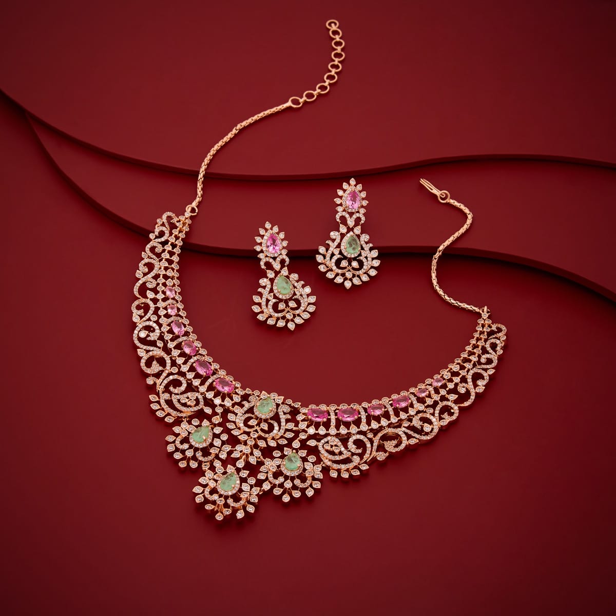 Zircon Necklace Zircon Necklace 200278