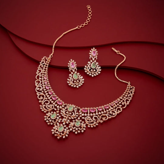 Zircon Necklace Zircon Necklace 200278
