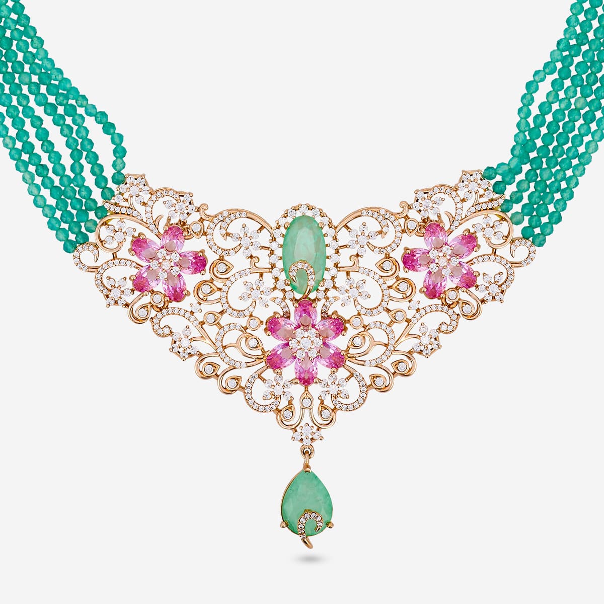 Zircon Necklace Zircon Necklace 200838