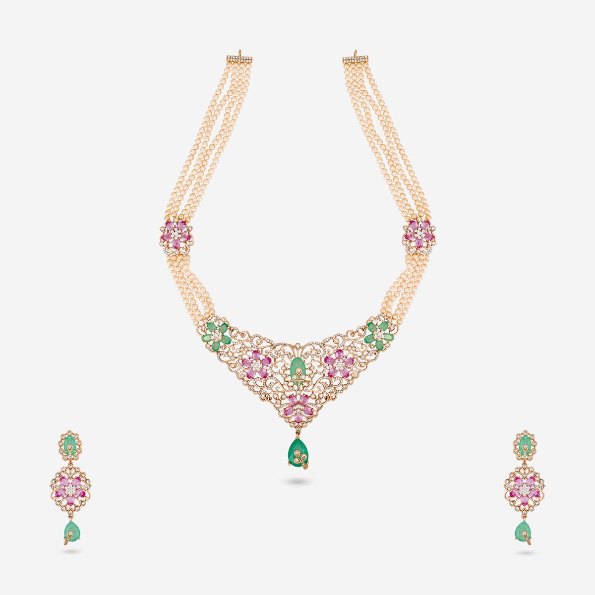 Zircon Necklace Zircon Necklace 200839