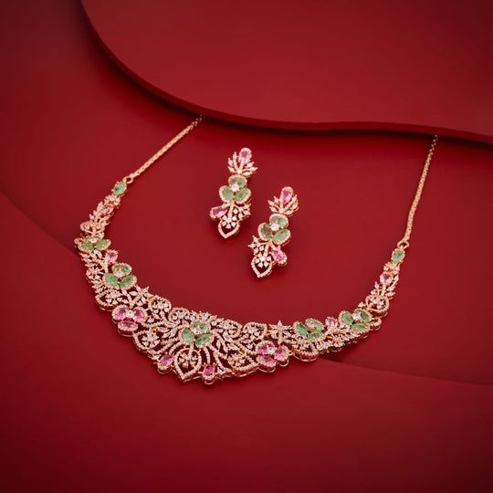 Zircon Necklace Zircon Necklace 200859