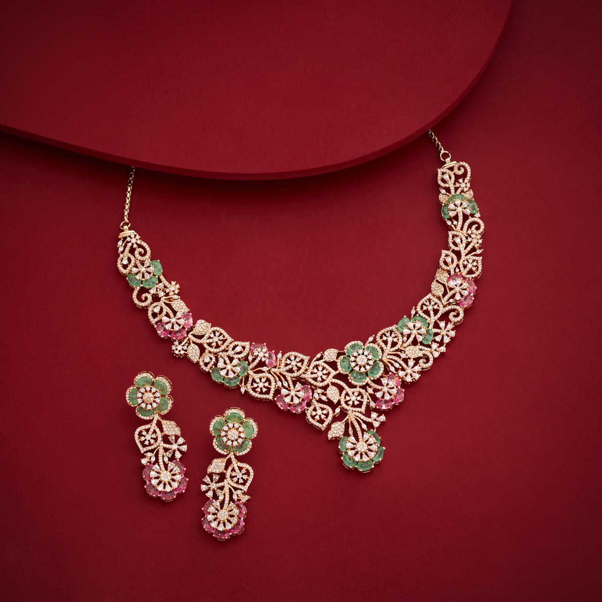 Zircon Necklace Zircon Necklace 200860