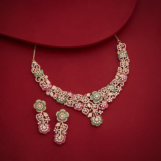 Zircon Necklace Zircon Necklace 200860