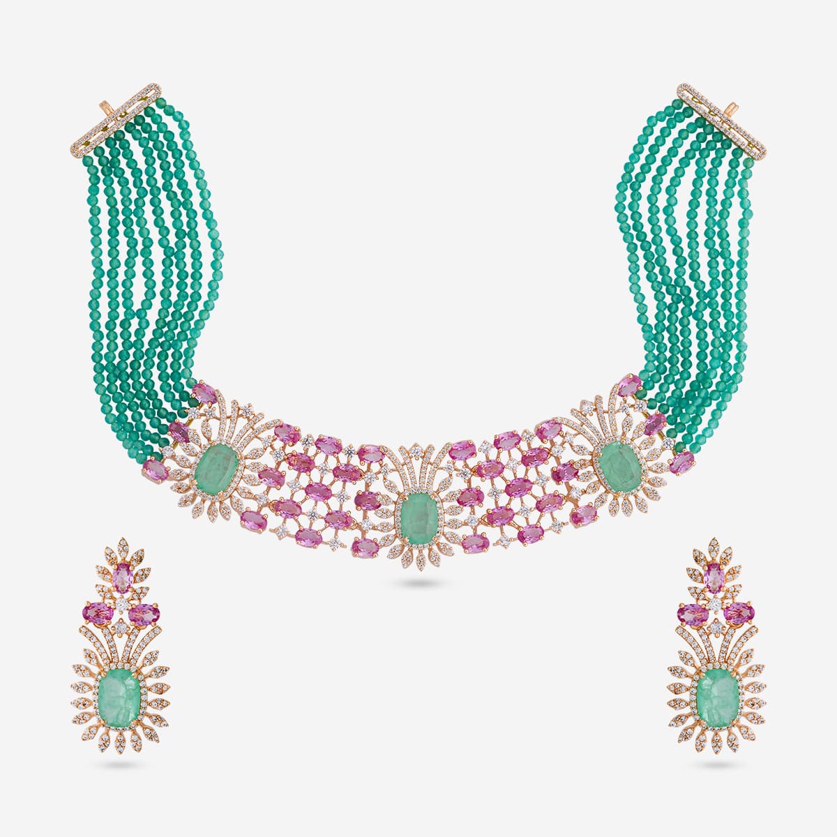 Zircon Necklace Zircon Necklace 201487