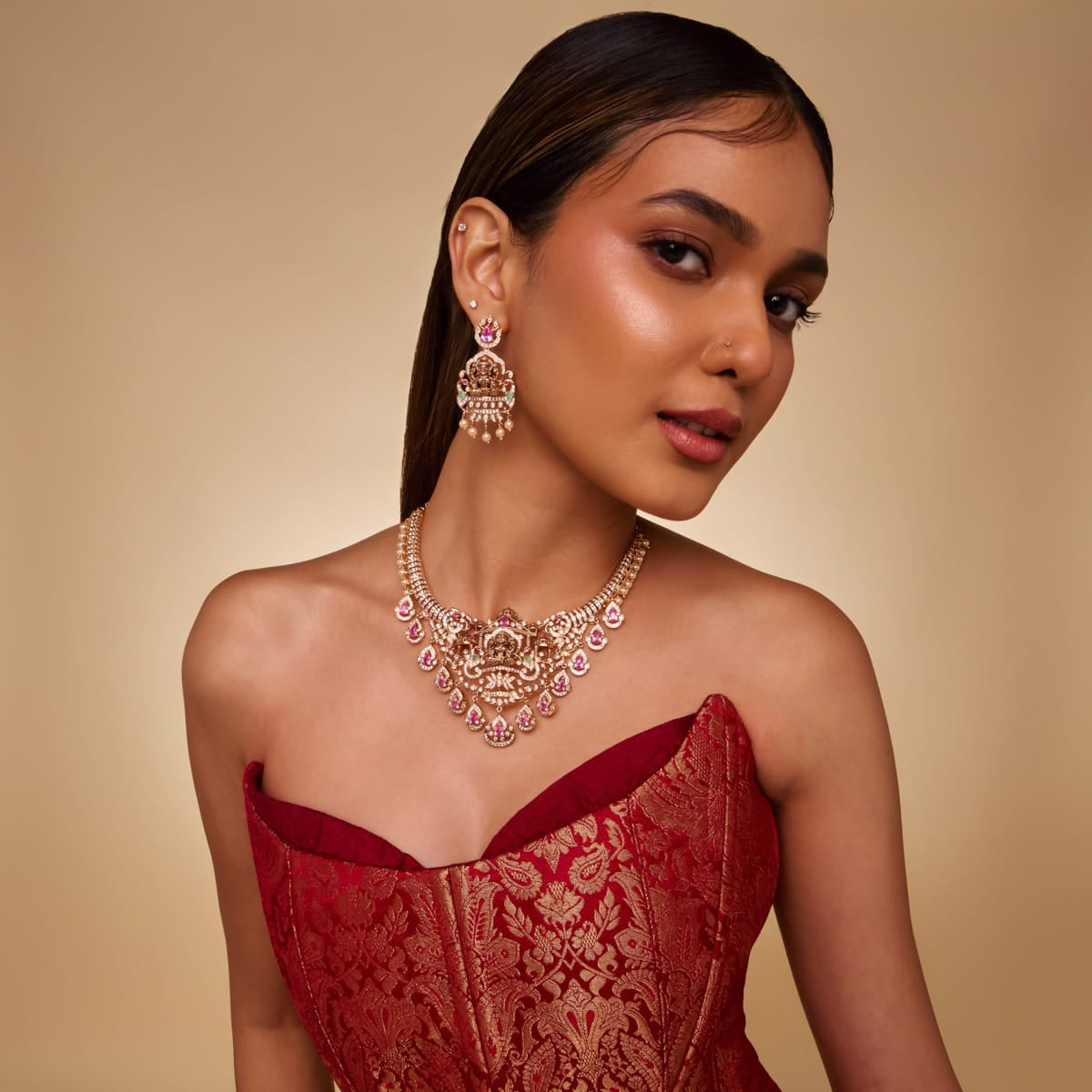 Zircon Necklace Zircon Necklace 202240