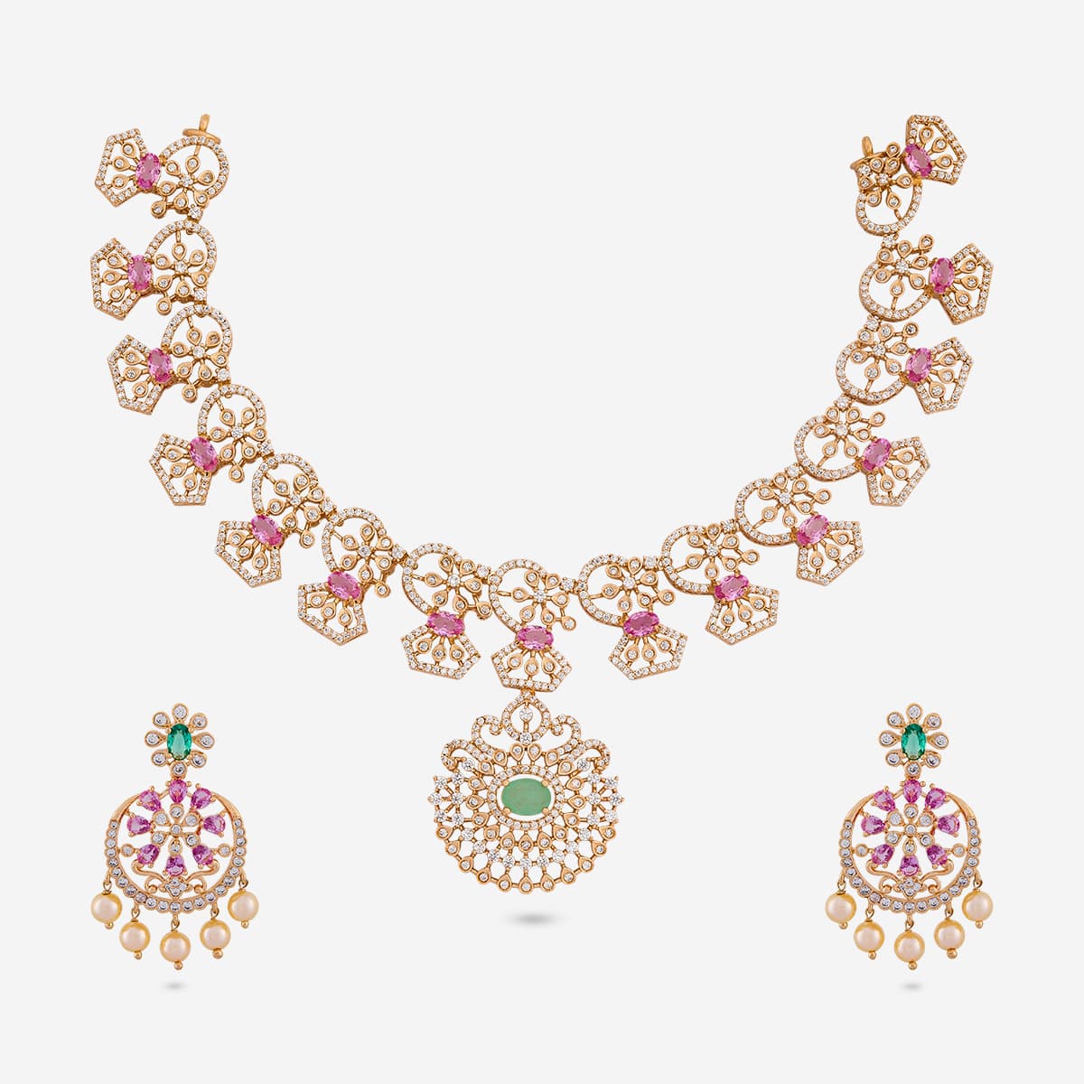 Zircon Necklace Zircon Necklace 202297