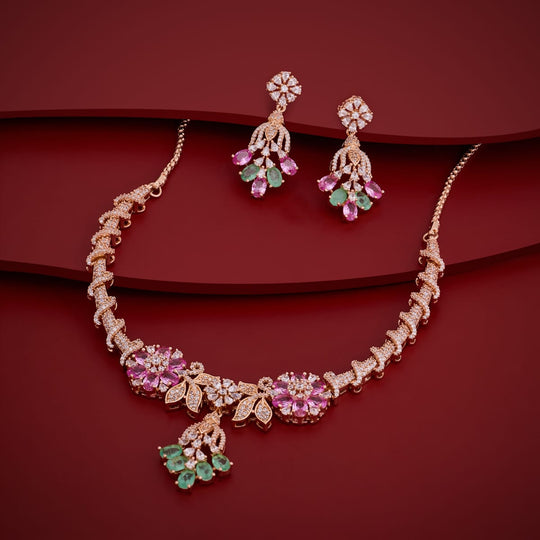 Zircon Necklace Zircon Necklace 202385