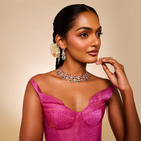 Zircon Necklace Zircon Necklace 202572