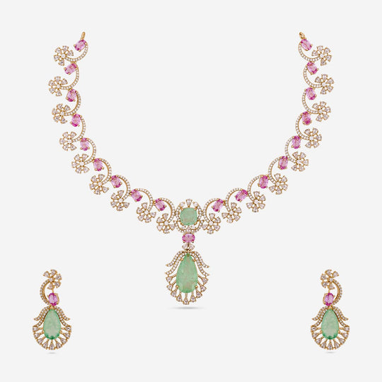 Zircon Necklace Zircon Necklace 202586