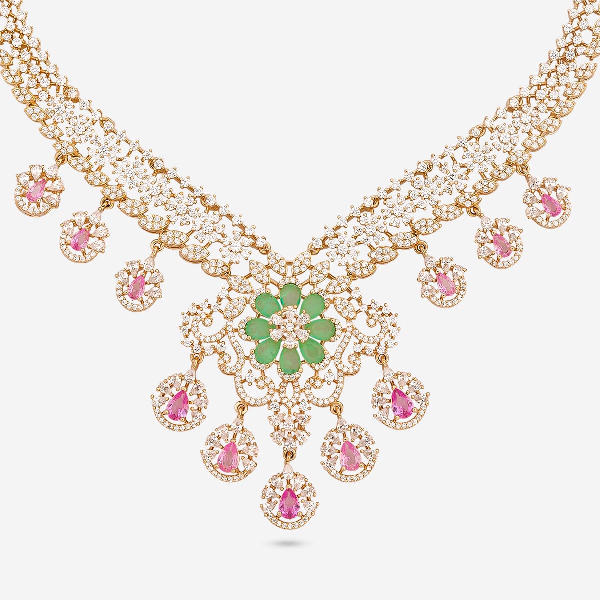 Zircon Necklace Zircon Necklace 203816