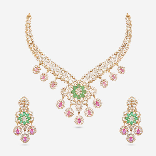 Zircon Necklace Zircon Necklace 203816