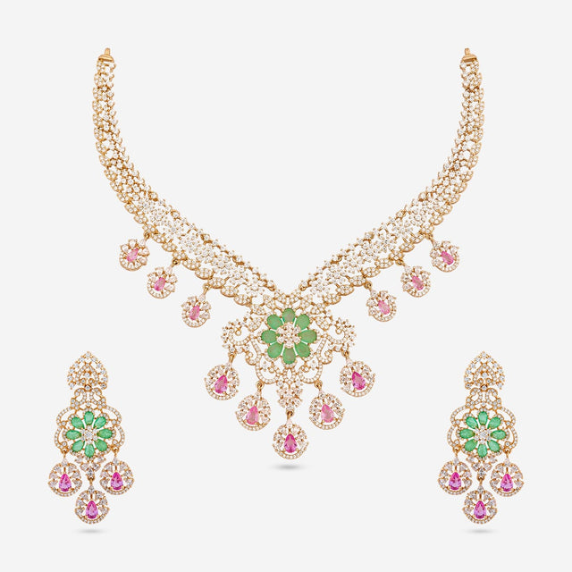 Zircon Necklace Zircon Necklace 203816