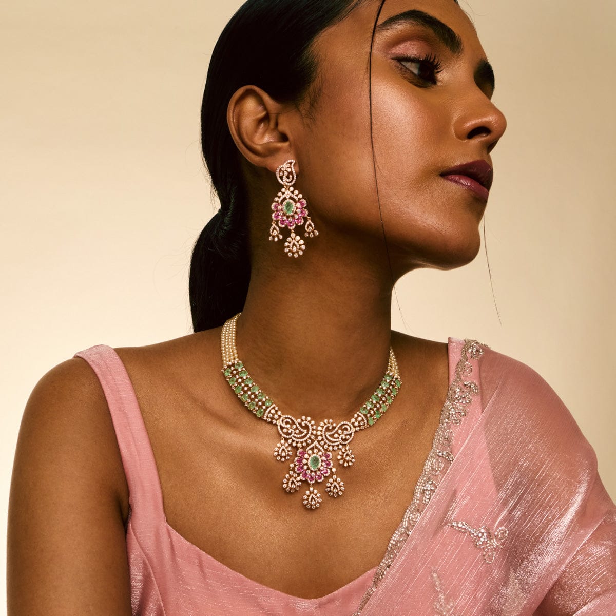 Zircon Necklace Zircon Necklace 193964