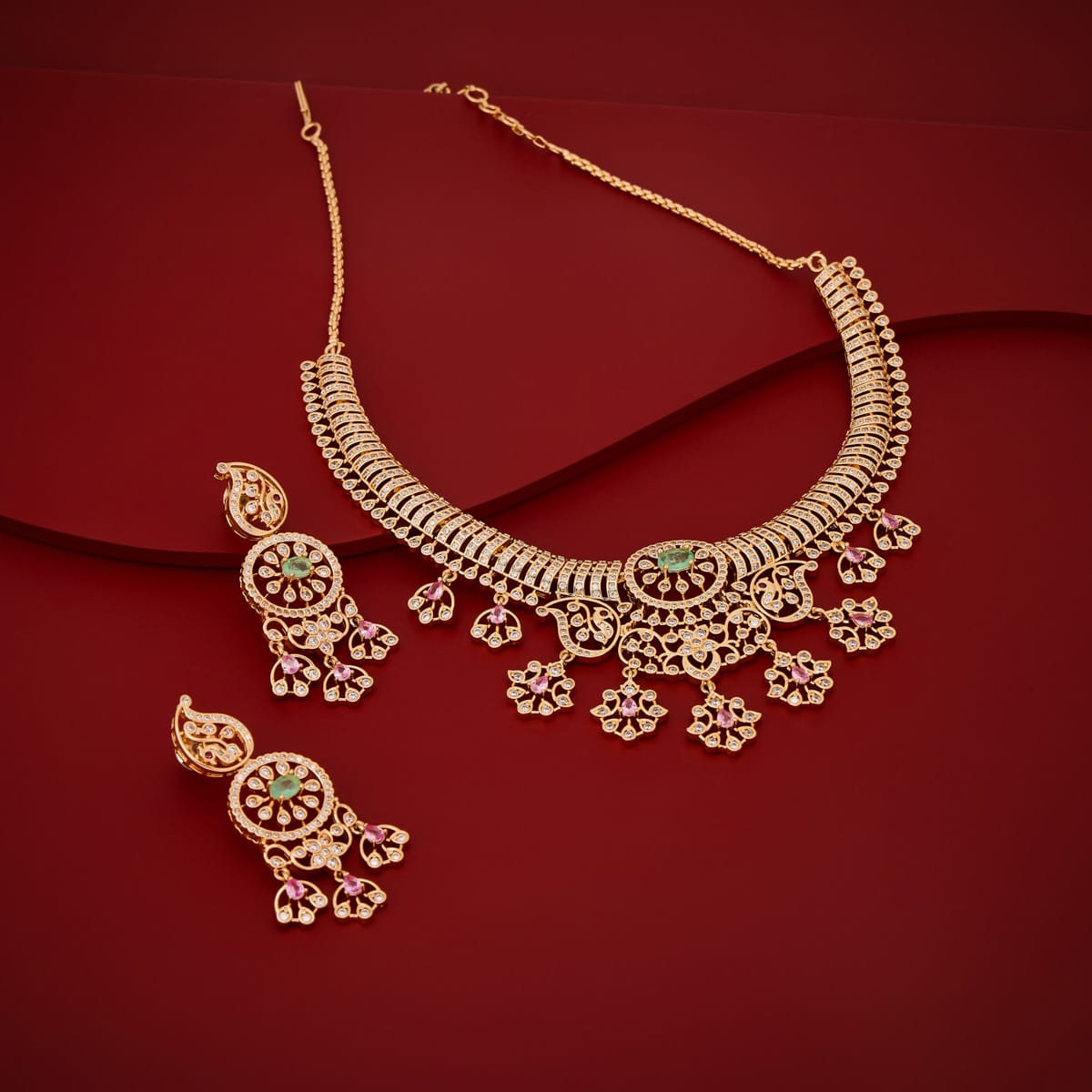 Zircon Necklace Zircon Necklace 202743