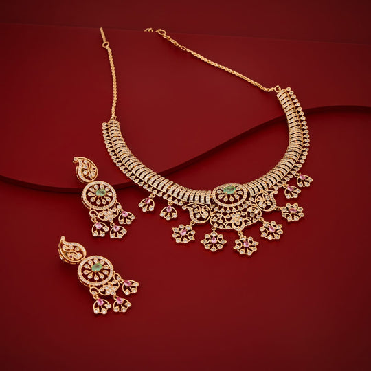 Zircon Necklace Zircon Necklace 202743