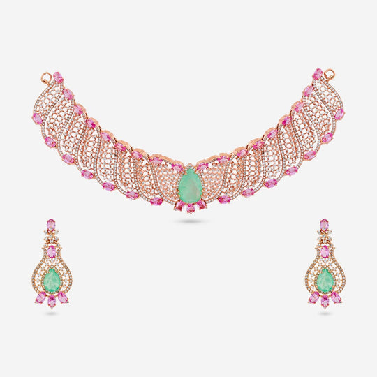 Zircon Necklace Zircon Necklace 193962