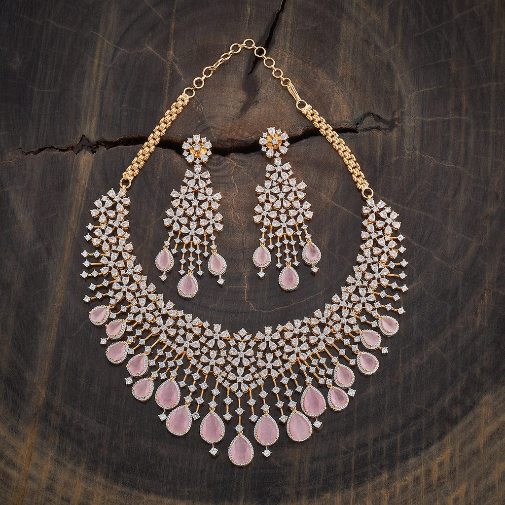 Zircon Necklace Zircon Necklace 181202