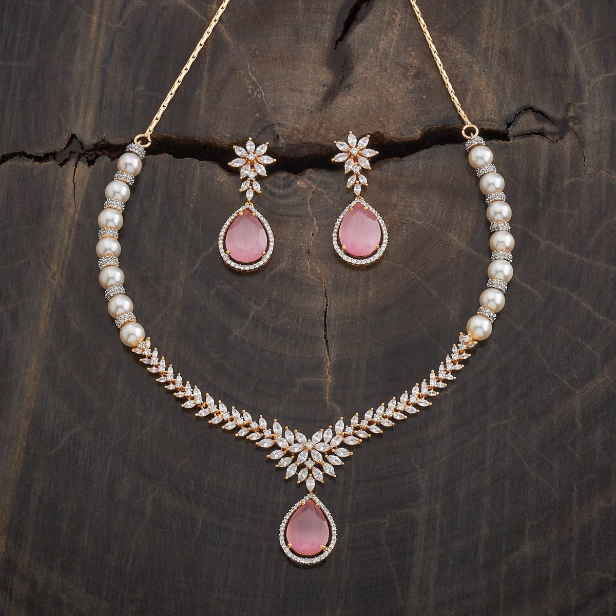 Zircon Necklace Zircon Necklace 181210