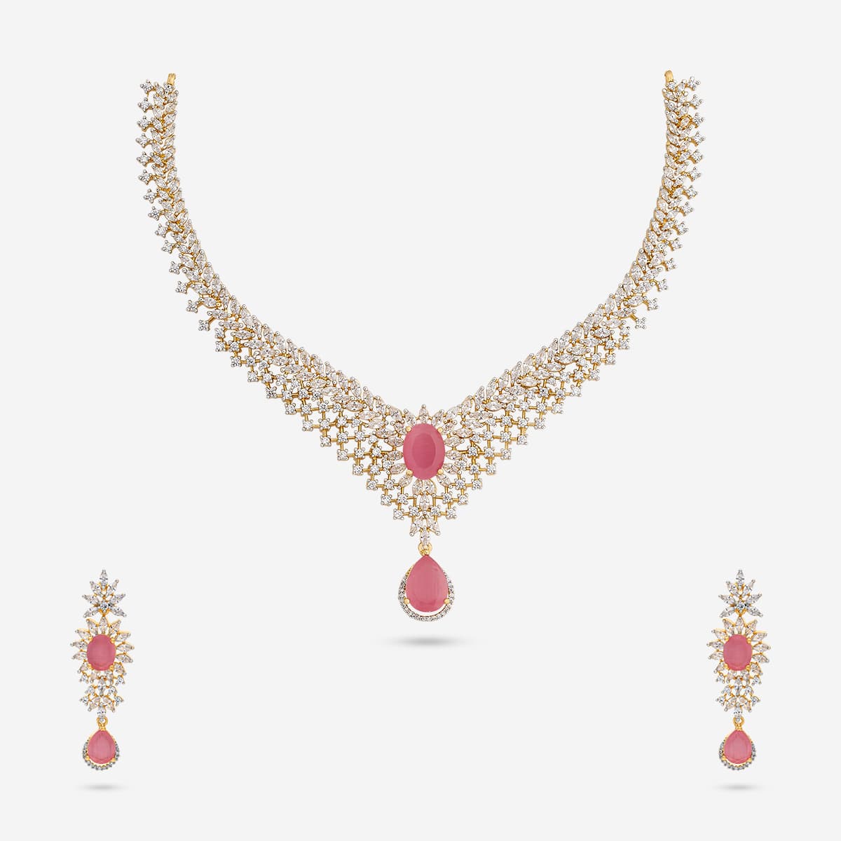Zircon Necklace Zircon Necklace 190820