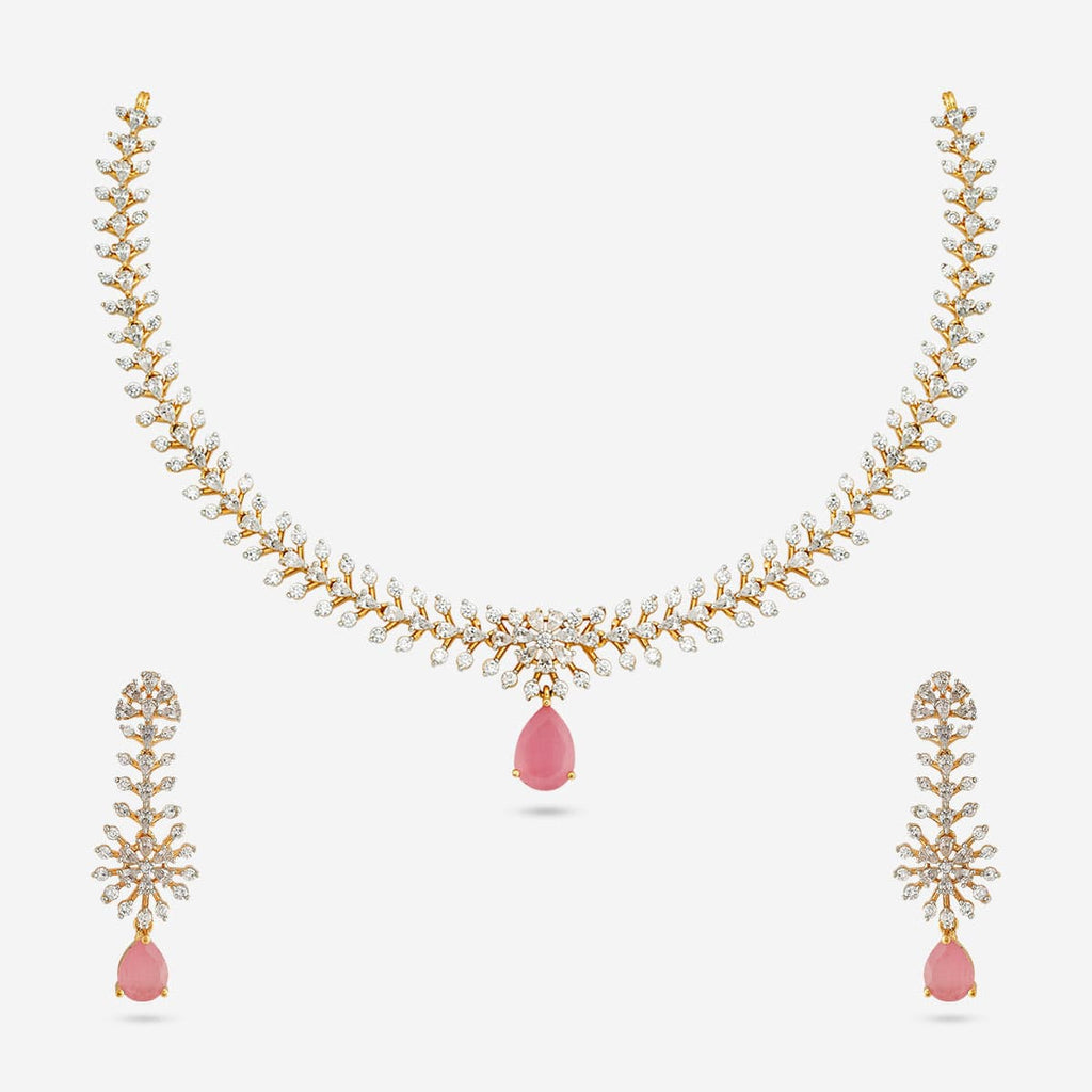 Zircon Necklace Zircon Necklace 190822