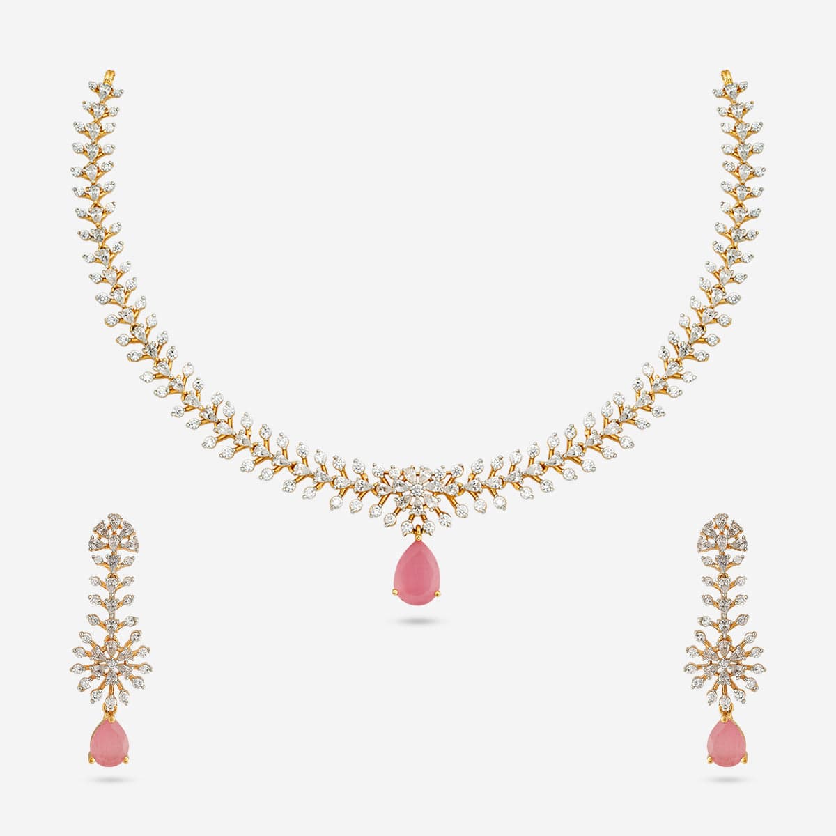 Zircon Necklace Zircon Necklace 190822