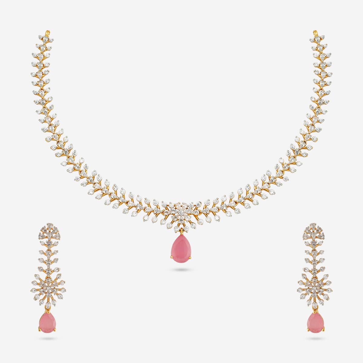 Zircon Necklace Zircon Necklace 190822