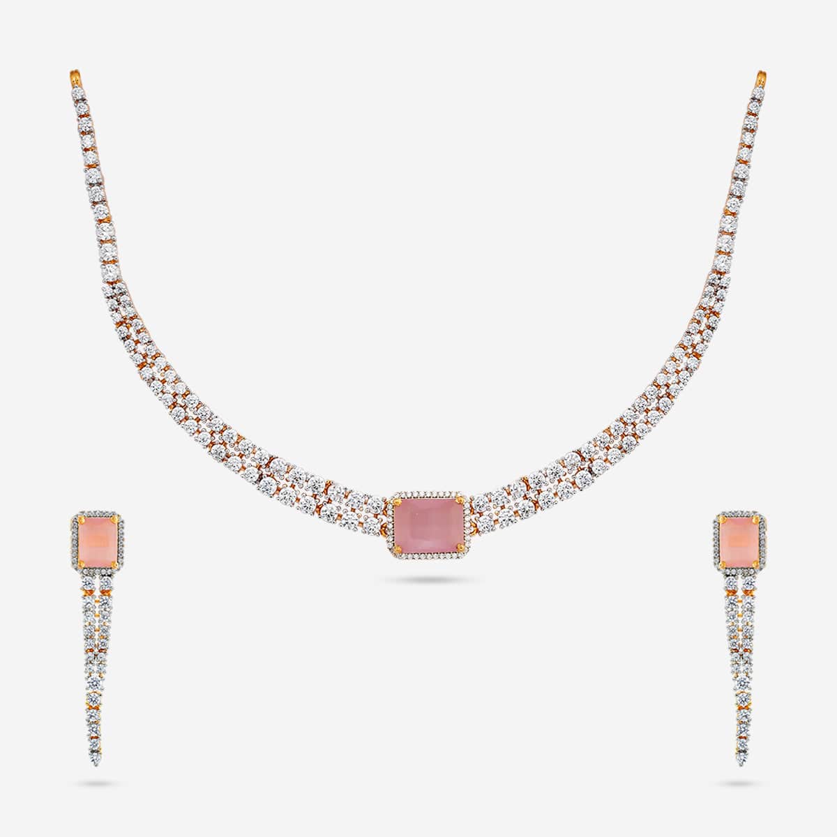 Zircon Necklace Zircon Necklace 191034