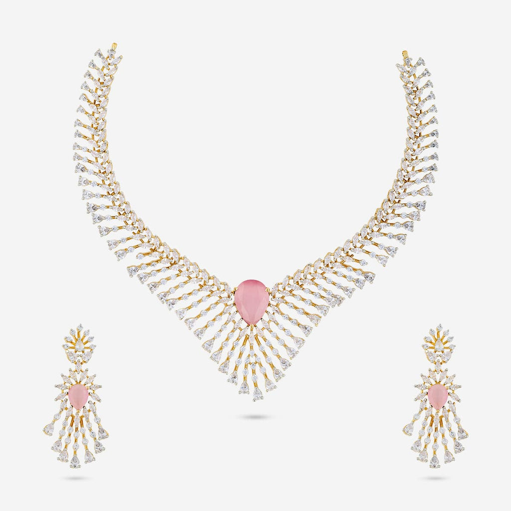 Zircon Necklace Zircon Necklace 191703