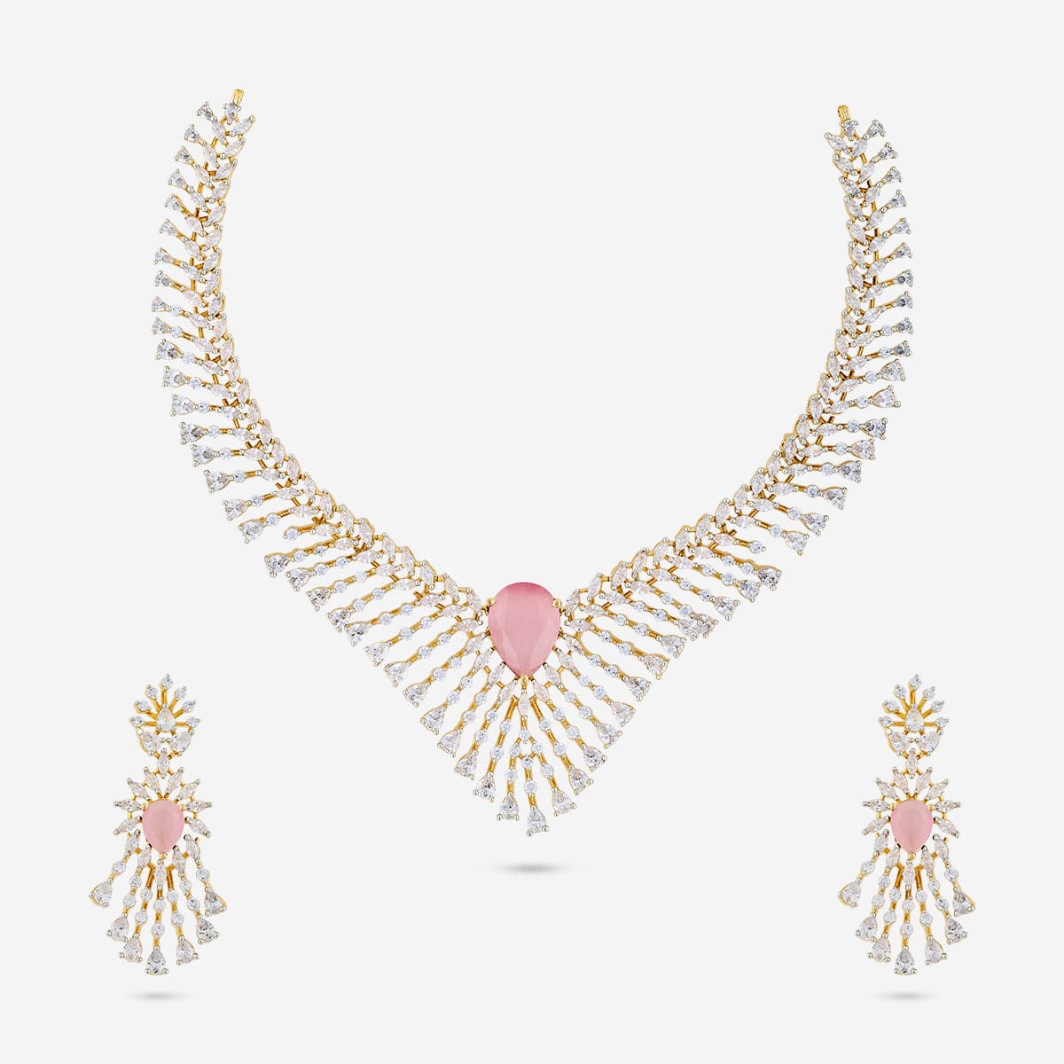 Zircon Necklace Zircon Necklace 191703